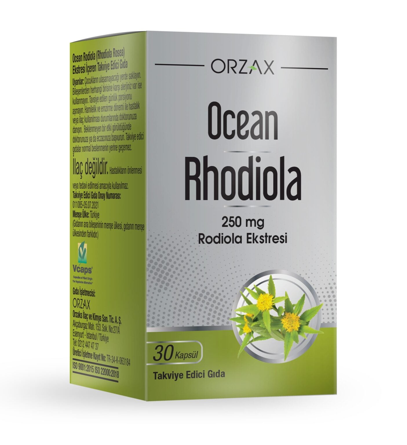 Ocean Rhodiola Kapsül
