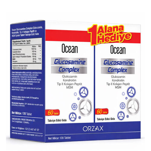Ocean Glucosamine Complex 60 Tablet 1 Alana 1 Bedava