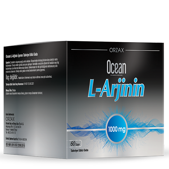 Ocean L-Arginin 1000Mg 60 Sase
