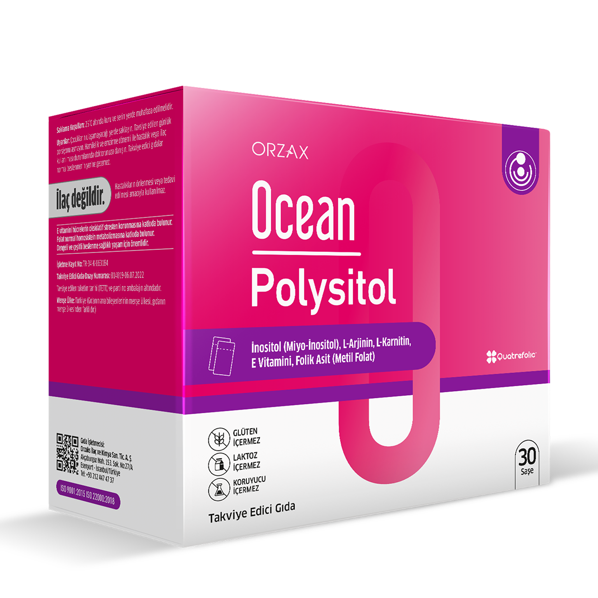 Ocean Polysitol 400Mcg 30 Sase