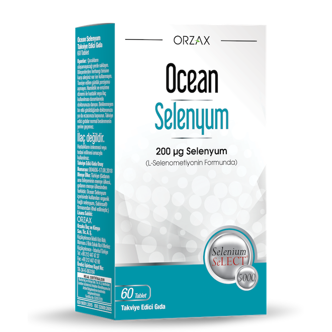 Ocean Selenyum 200Mcg 60 Tablet