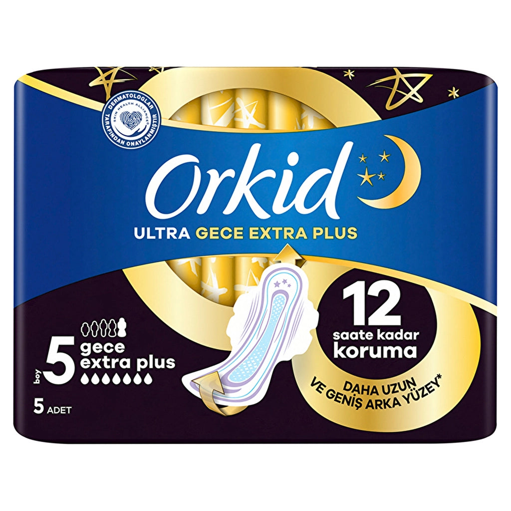 Orkid Ultra Gece Extra Plus 5 Adet
