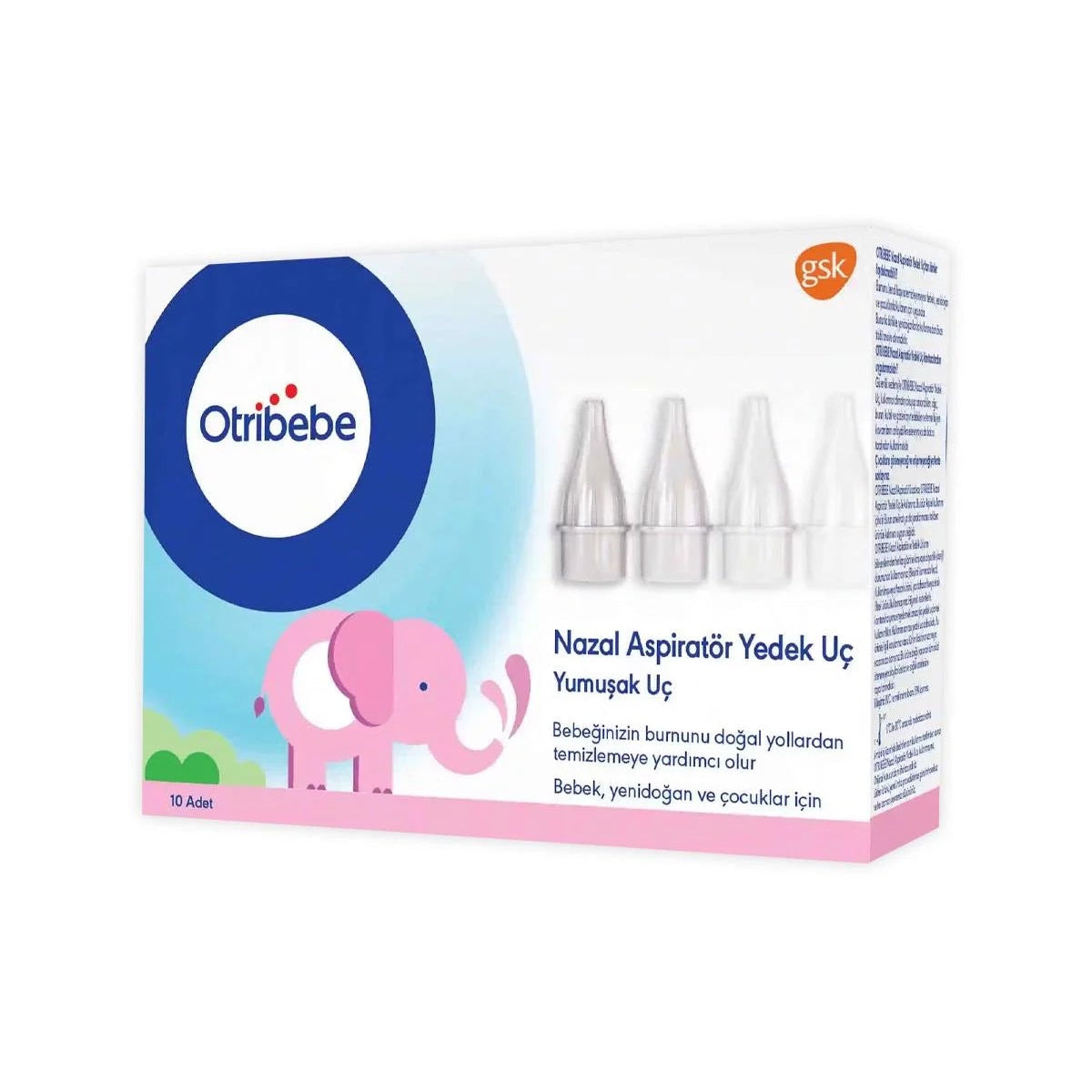 Otribebe Yumuşak Uçlu Yedek Uç 10 Adet