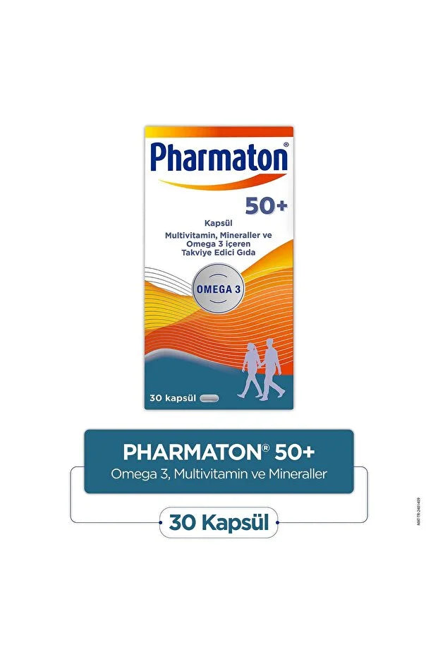 Pharmaton 50 PLUS 30 Kapsül