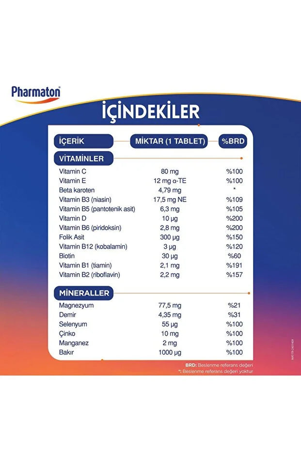 Pharmaton Essential MEN 30 FILM Kapli Tablet