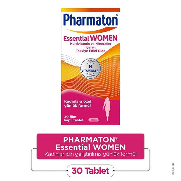 Pharmaton Essential Women 30 FILM Kapli Tablet