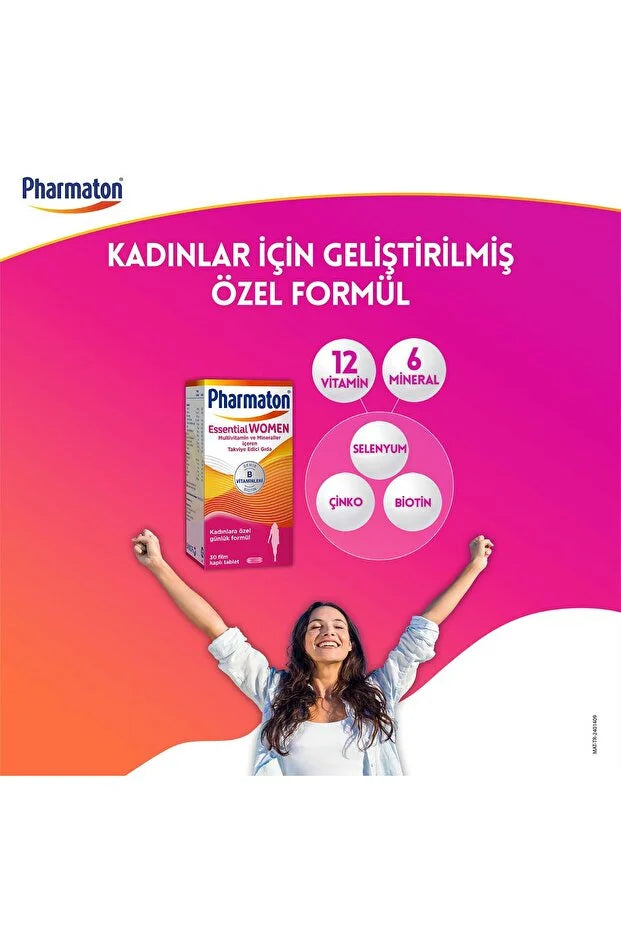 Pharmaton Essential Women 30 FILM Kapli Tablet