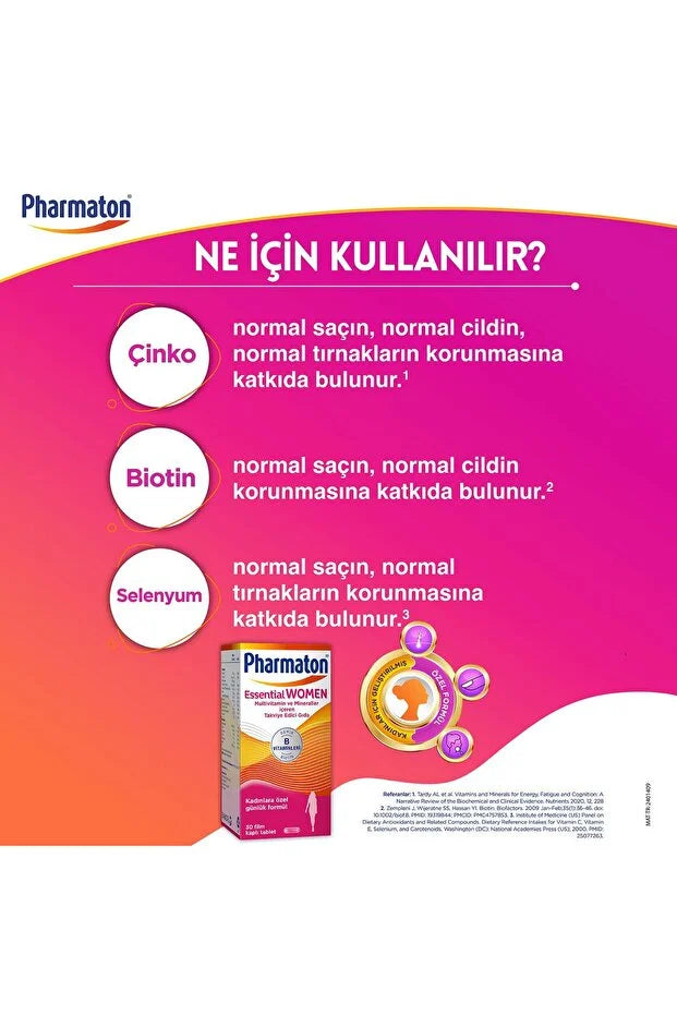 Pharmaton Essential Women 30 FILM Kapli Tablet