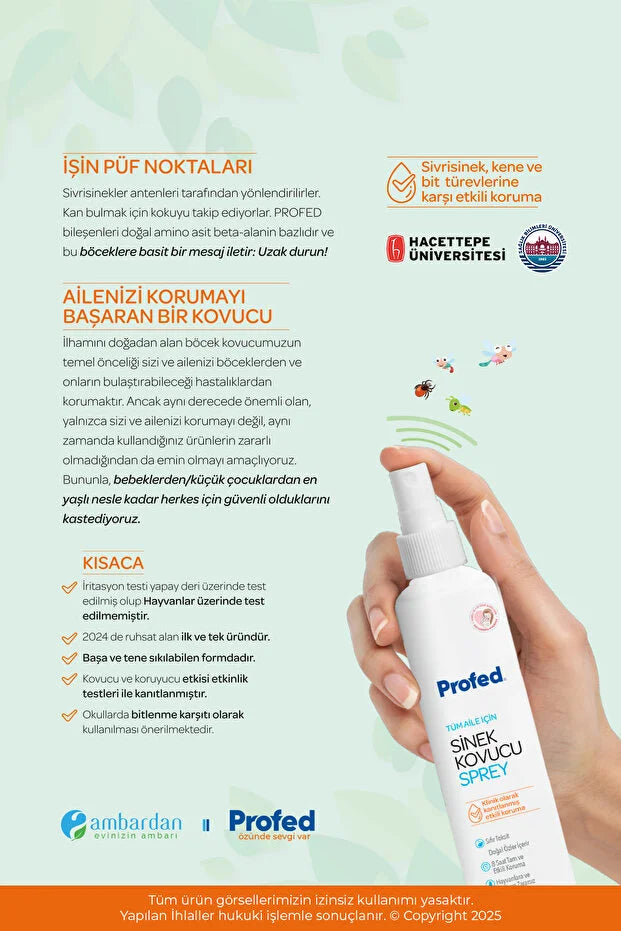 Profed Sinek Kovucu Sprey 75ml