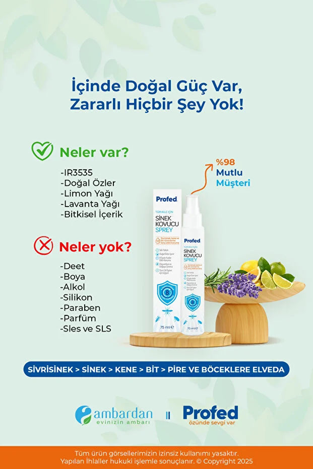 Profed Sinek Kovucu Sprey 75ml