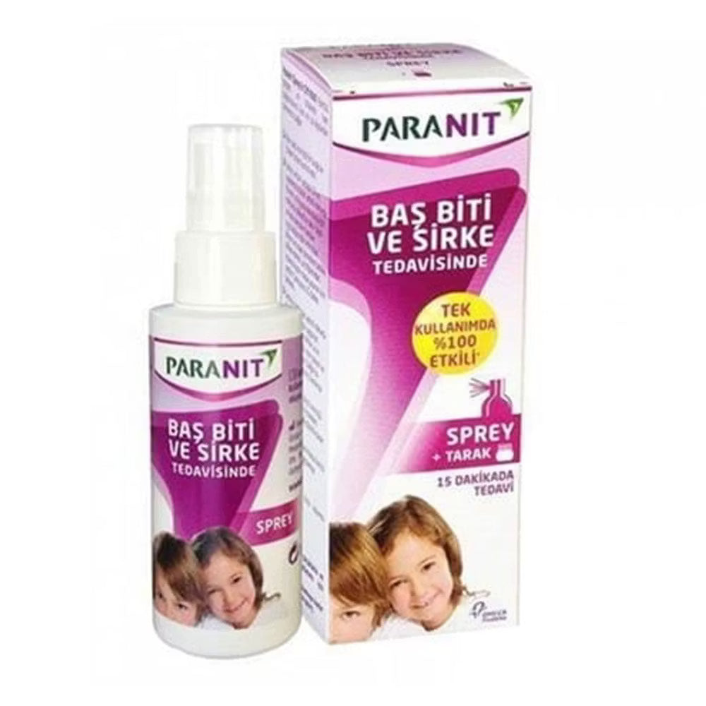 Paranit Baş Biti Ve Sirkeleri Bit Spreyi 100ml