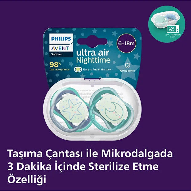 Philips Avent Ultra Air Emzik 6-18 Ay 2 Adetx6 Erkek