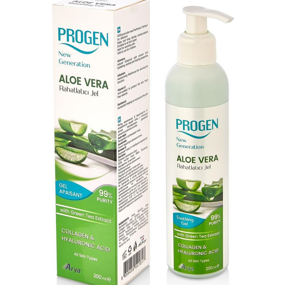 Progen Aloe Vera Smoothing Gel 200ml