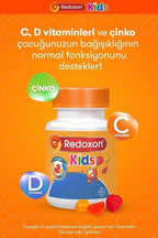 Redoxon KIDS Çiğnenebilir Tablet 60 ADET C Vitamini D Vitamini Çinko 4-10 YAŞ