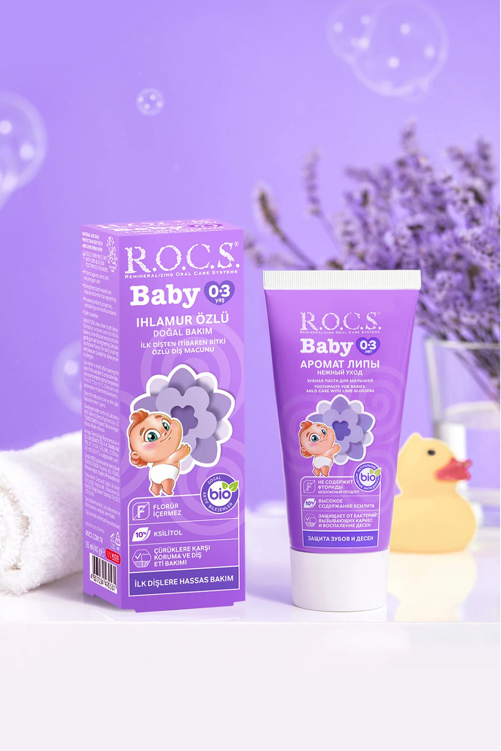 Rocs Baby 0-3 Yaş Diş Macunu Ihlamur Özlü 35ml