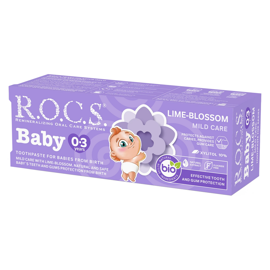 Rocs Baby 0-3 Yaş Diş Macunu Ihlamur Özlü 35ml