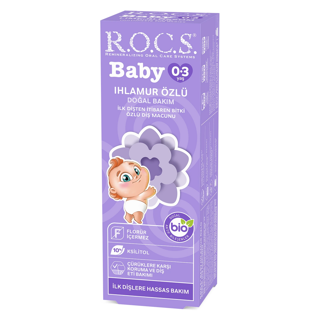 Rocs Baby 0-3 Yaş Diş Macunu Ihlamur Özlü 35ml