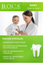 Rocs Baby 0-3 Yaş Papatya Özlü Diş Macunu 35ml
