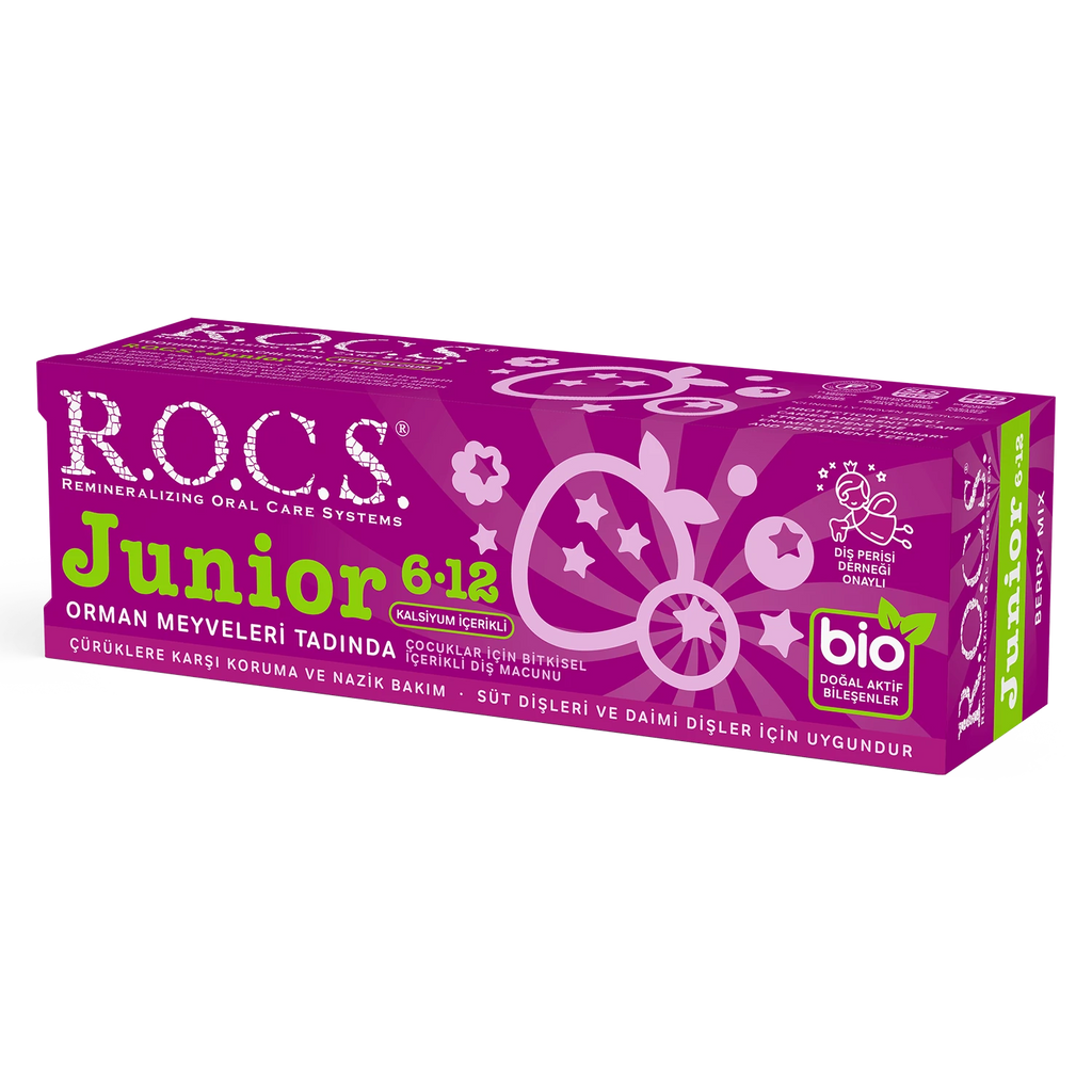 Rocs Junior 6-12 Yaş Orman Meyveli Diş Macunu 60ml