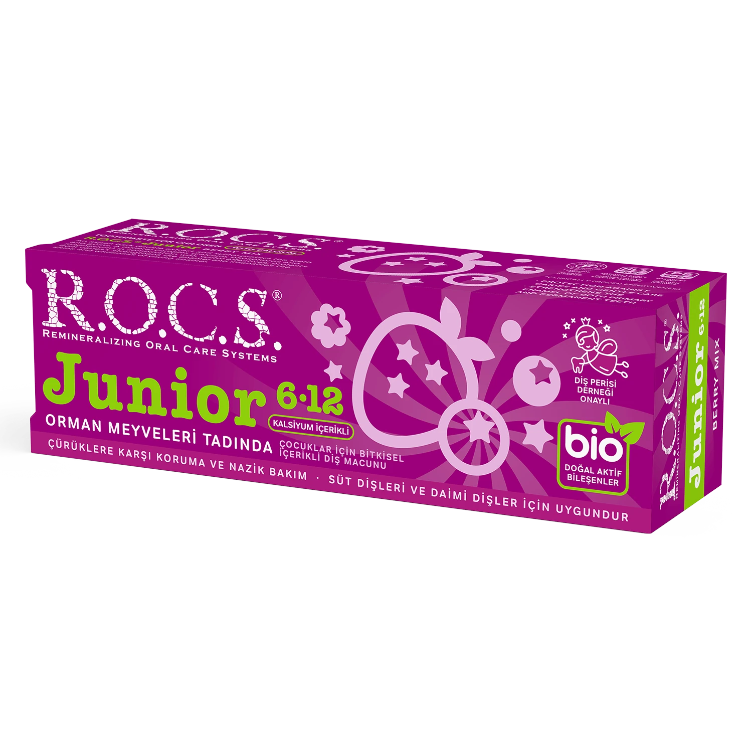 Rocs Junior 6-12 Yaş Orman Meyveli Diş Macunu 60ml