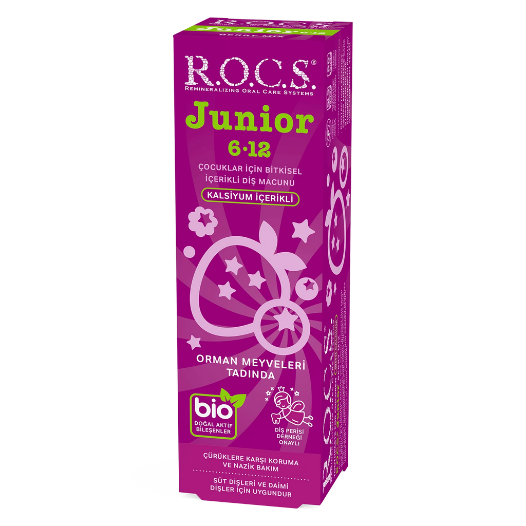 Rocs Junior 6-12 Yaş Orman Meyveli Diş Macunu 60ml