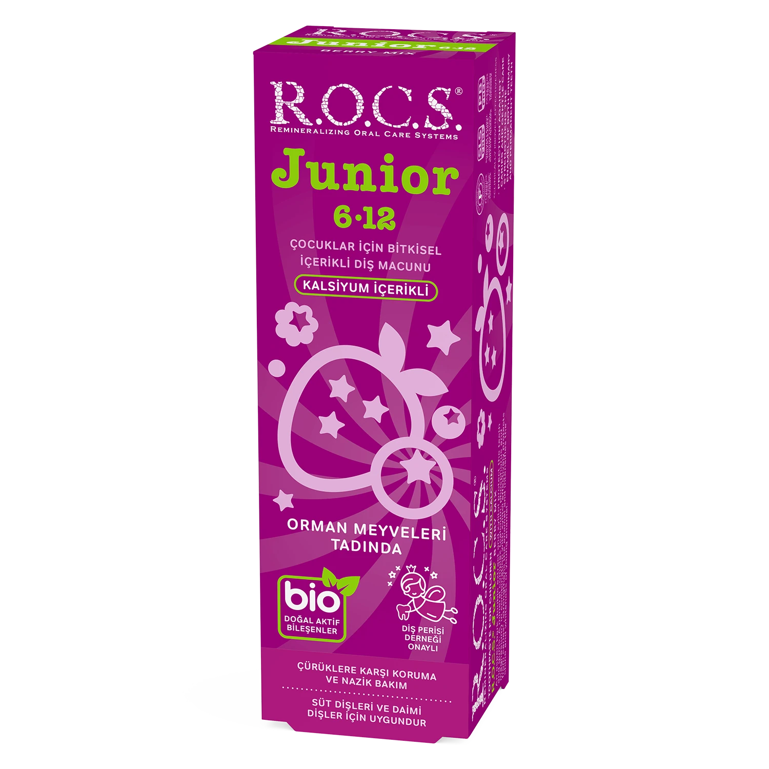 Rocs Junior 6-12 Yaş Orman Meyveli Diş Macunu 60ml