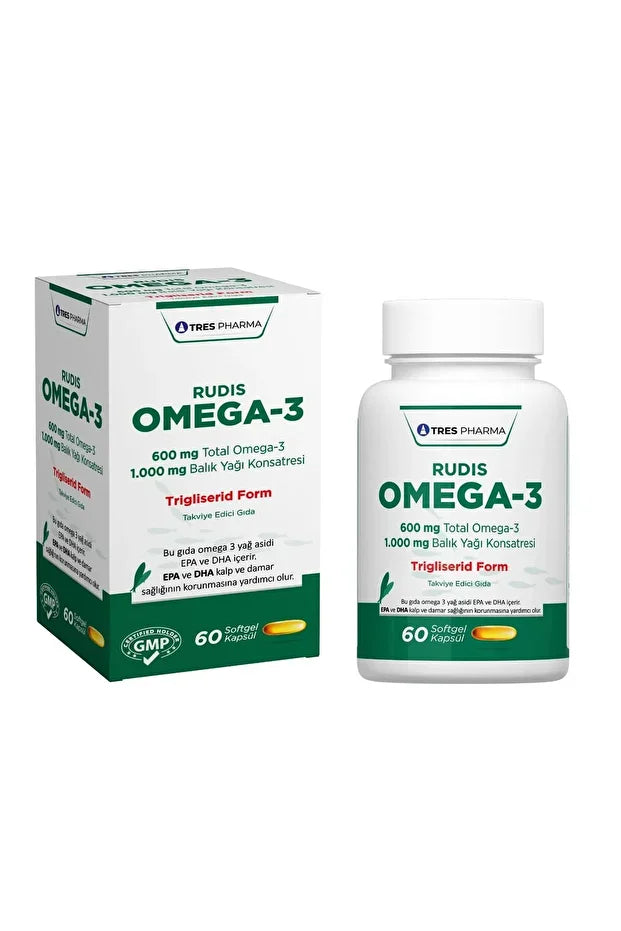 Rudis Omega 3 60 Softgel Kapsül