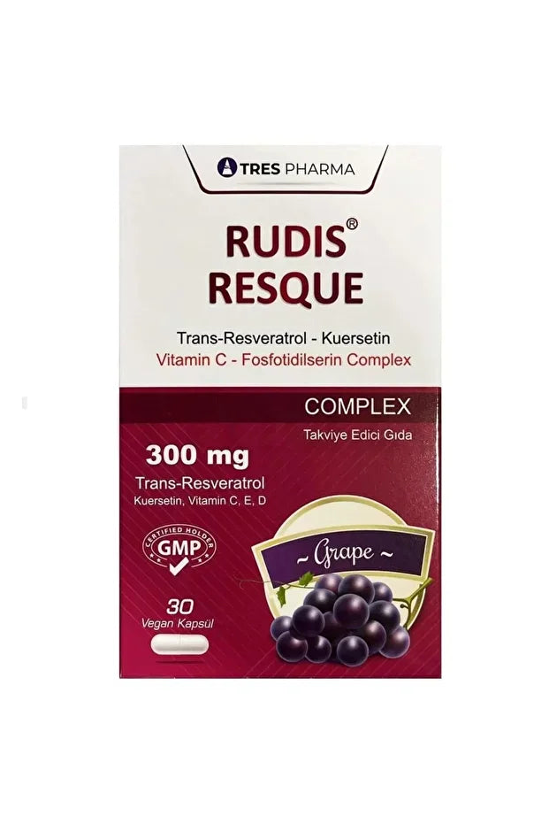 Rudis Resque Complex 300MG 30 Vegan Kapsül
