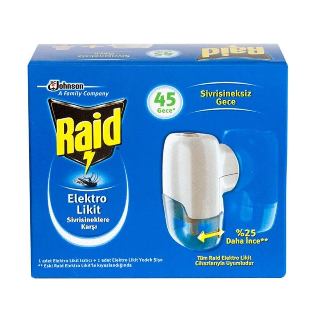 Raid Electro Likit Yedek 35ml