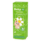 Rocs Baby 0-3 Yaş Papatya Özlü Diş Macunu 35ml