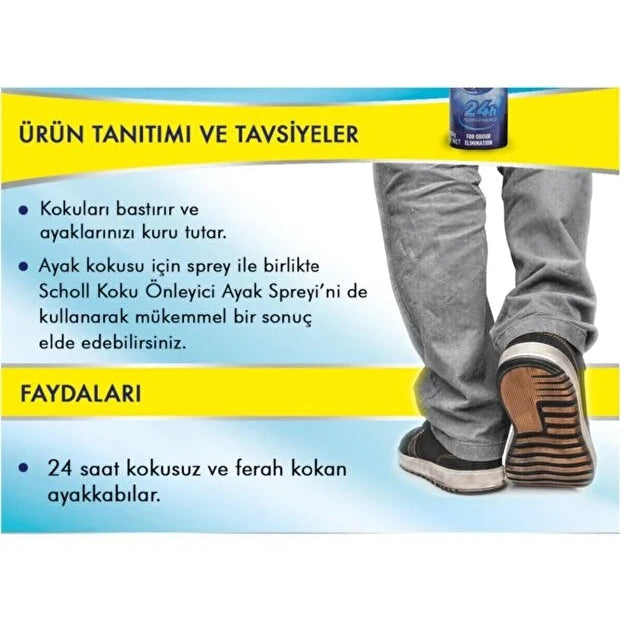 Scholl Koku Önleyici Ayak Spreyi