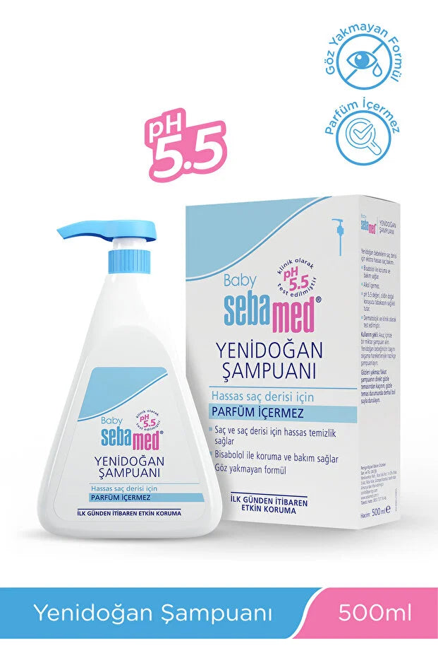 Sebamed Newborn Shampoo 500ml