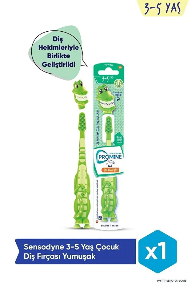 Sensodyne Promine 3-5 Yaş Diş Firçasi Sevimli Timsah