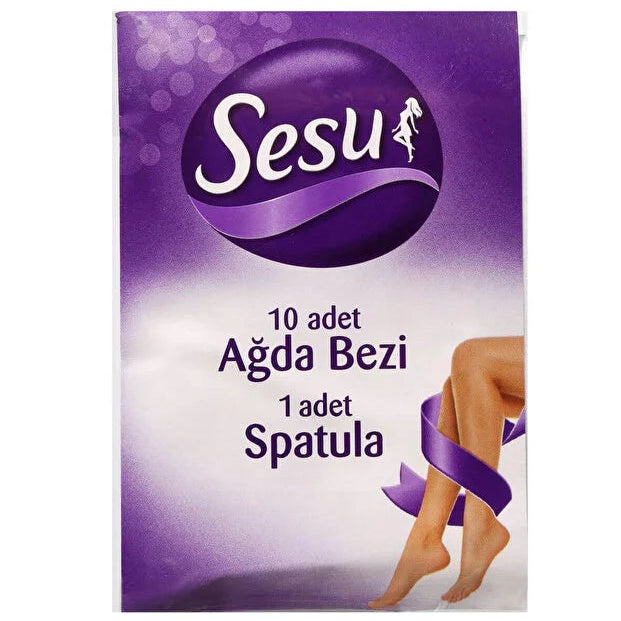 Sesu Ağda Bezi 10 Adet