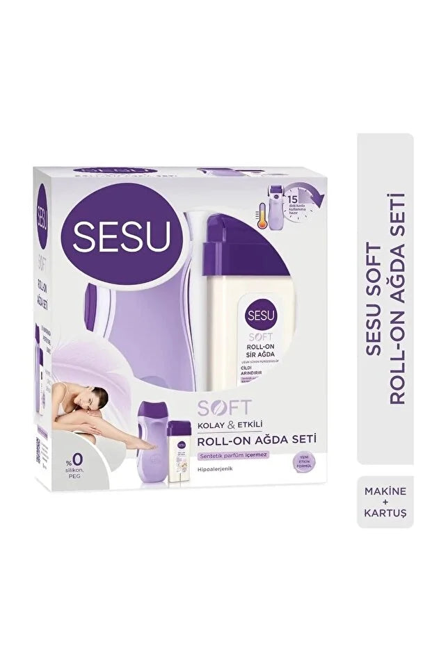 Sesu Kolay Ve Etkili Roll-on Ağda Seti