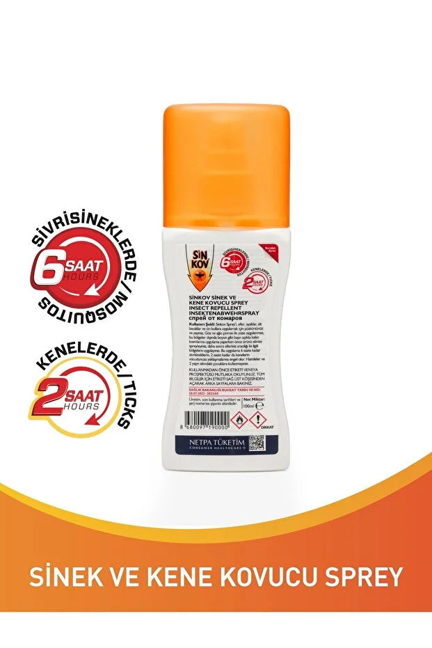Sinkov Sivrisinek Kovucu Losyon 100ml