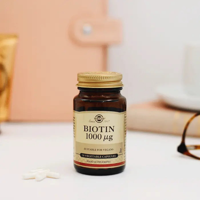 Solgar Biotin 1000MCG 50 Kapsül