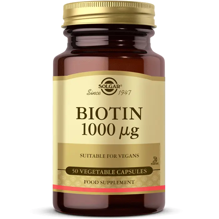 Solgar Biotin 1000MCG 50 Kapsül