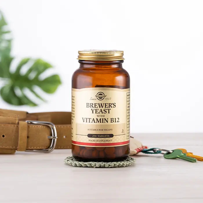 Solgar Brewers Yeast WITH Vitamin B12 250 Tablet