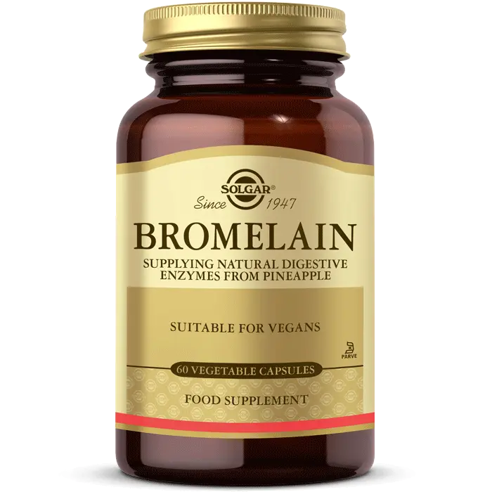 Solgar Bromelain 150MG 60 Kapsül