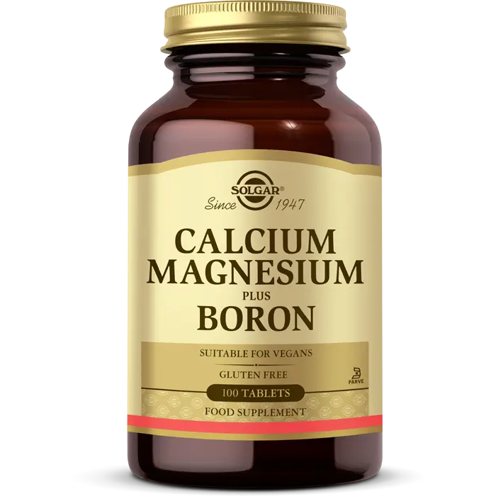 Solgar Calcium Magnesium PLUS Boron 100 Tablet