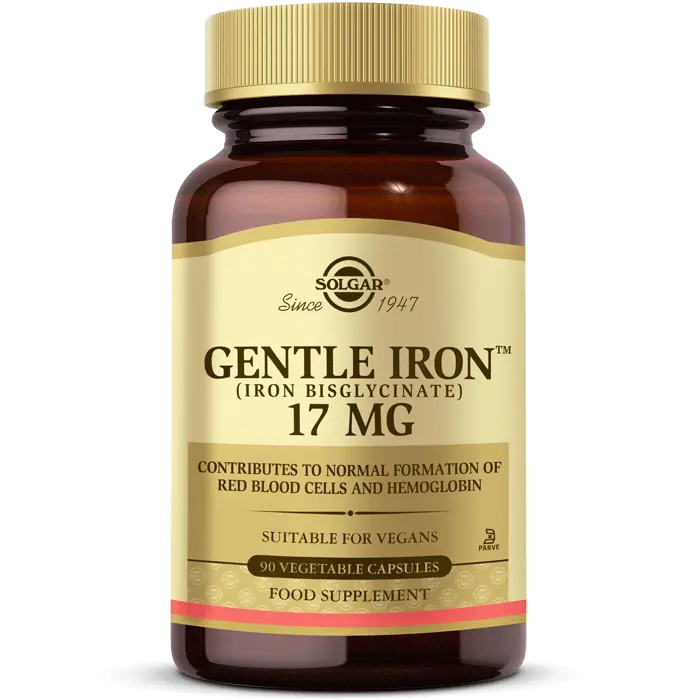 Solgar Gentle IRON 17MG 90 Kapsül