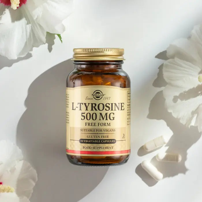 Solgar L-Tyrosine 500MG 50 Kapsül
