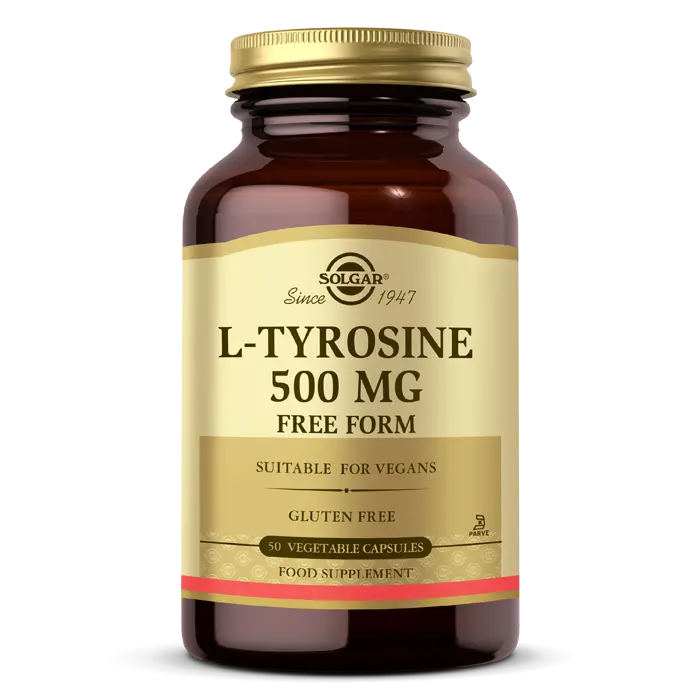 Solgar L-Tyrosine 500MG 50 Kapsül