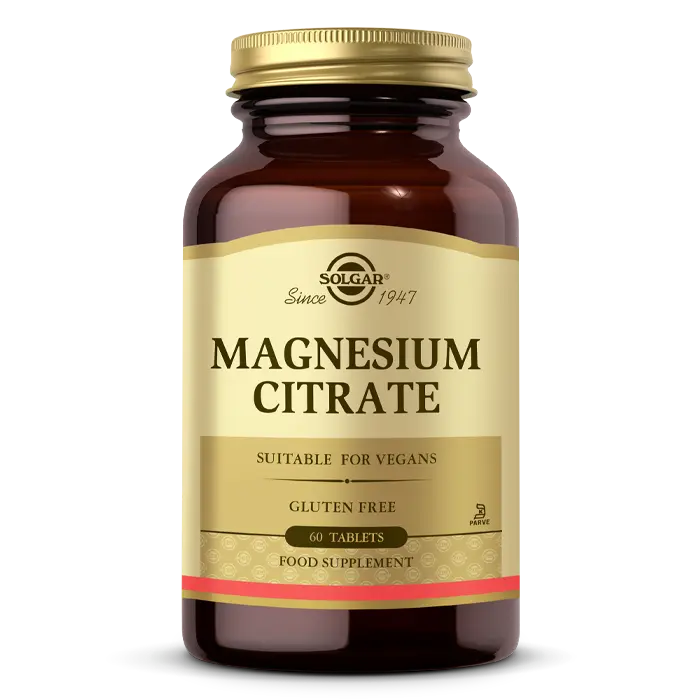 Solgar Magnesium Citrate 200MG 60 Tablet