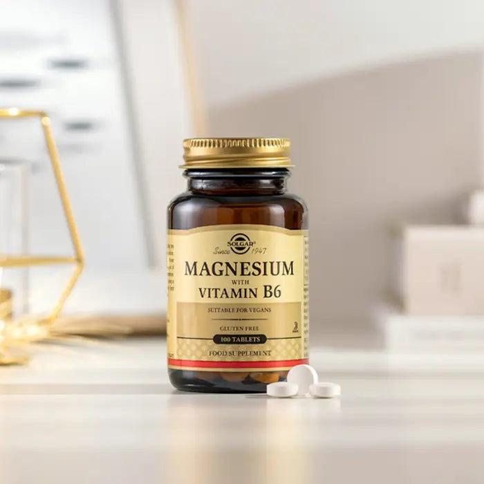 Solgar Magnesi WITH VIT B6 100 Tablet