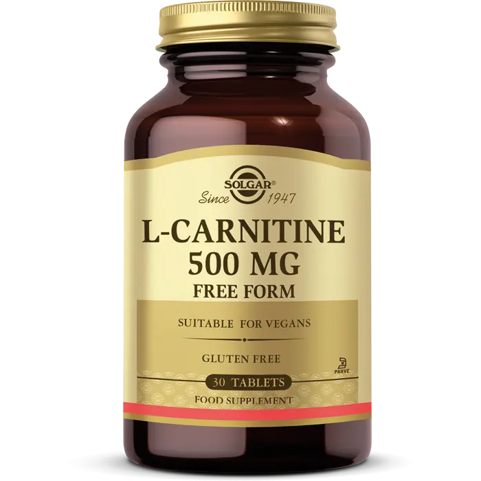 SOLGAR MAXI L-CARNITINE 500MG 30 TABLET 4