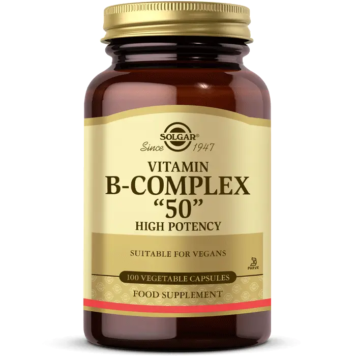 SOLGAR VITAMIN B-COMPLEX 100 KAPSÜL,