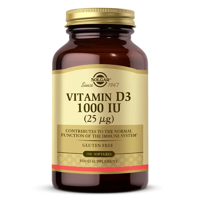 SOLGAR VITAMIN D3 1000IU 100 YUMUSAK KAPSÜL 2