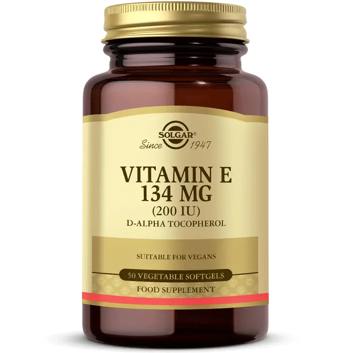 Solgar Vitamin E 200 IU 50 Kapsül